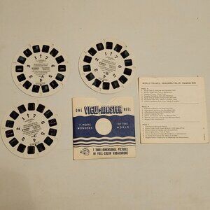 VINTAGE View Master Niagara Falls Canadian Side View Master Reels x 3
